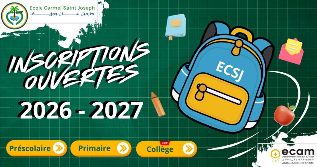 Inscriptions 2026-2027
